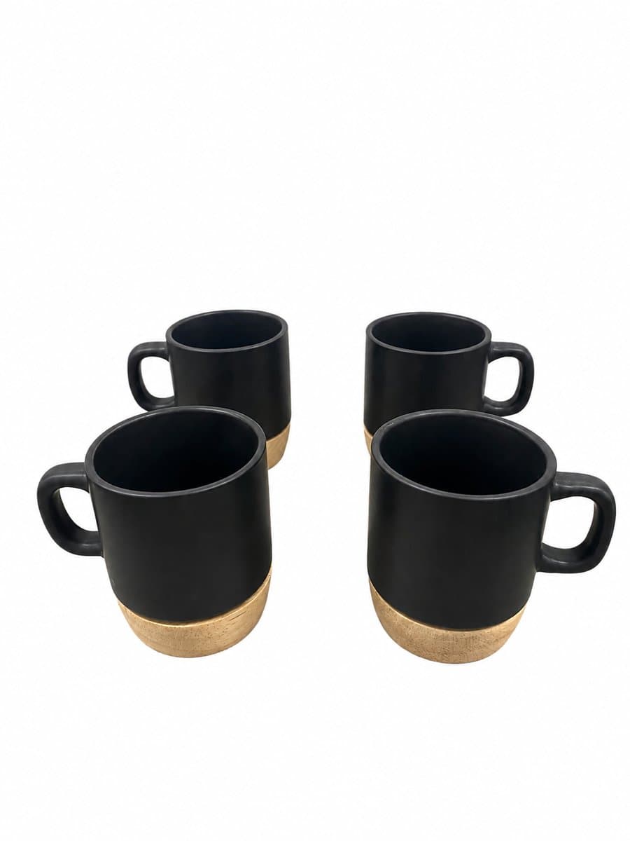 LOT DE 4 TASSES A CAFÉ