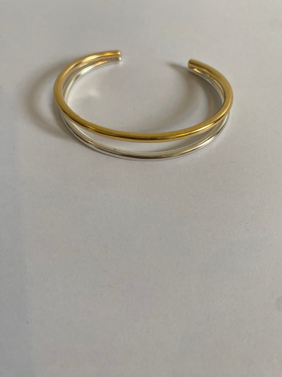 Bracelet Jonc Bicolore