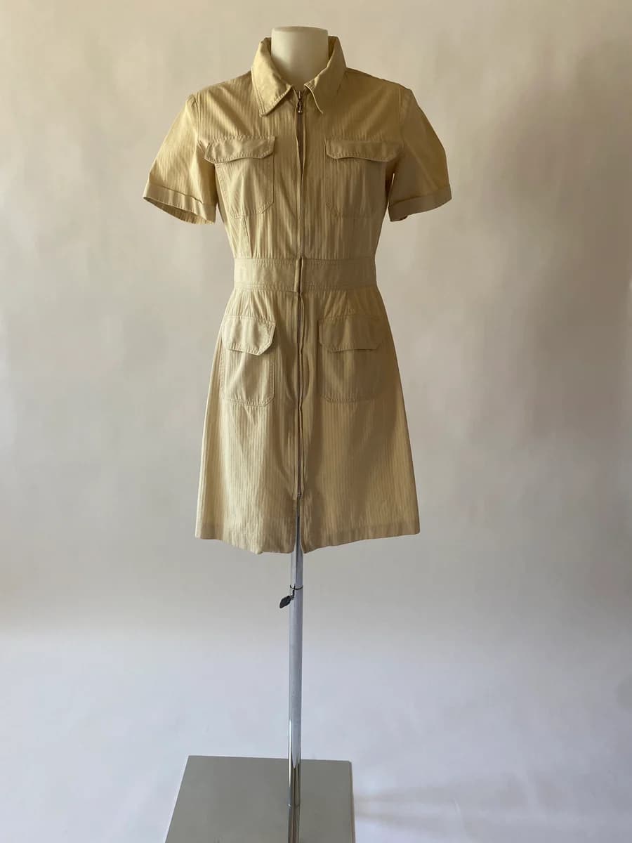 JODHPUR - ROBE CHEMISE CÔTELÉE
