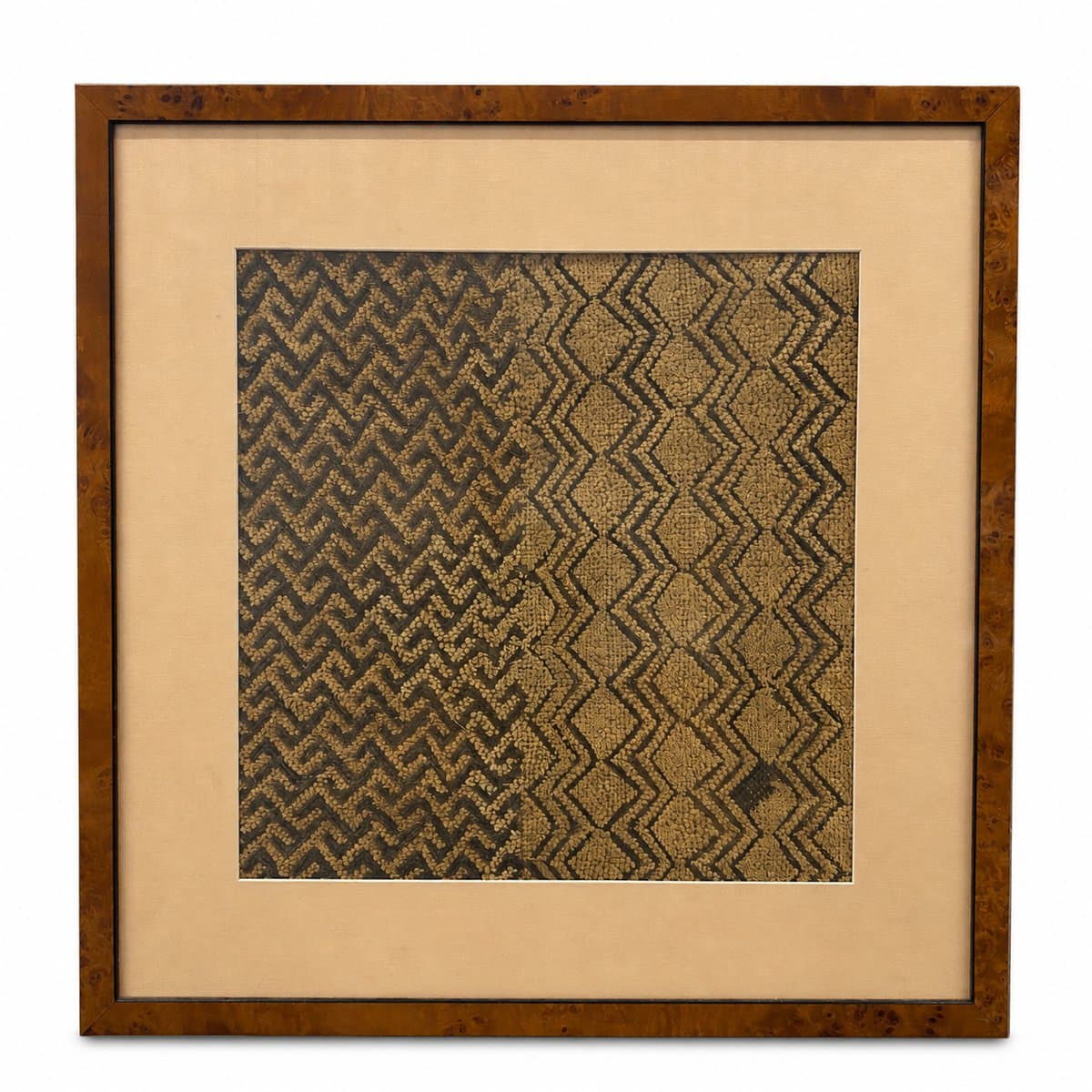 TABLEAU ET CADRE EN BOIS VERNIS